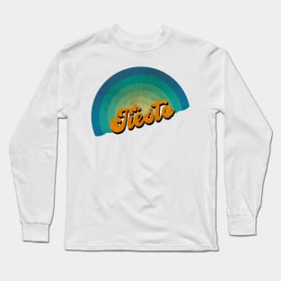 vintage retro Tiesto Long Sleeve T-Shirt